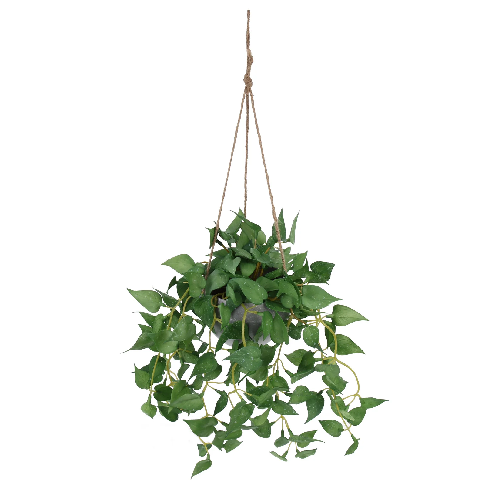 

Wall-Mounted Lifelike Rattan Plant Pendant Exquisite Details Home Office Decoration Simulation Rattan Pendant Plastic Vine Plant