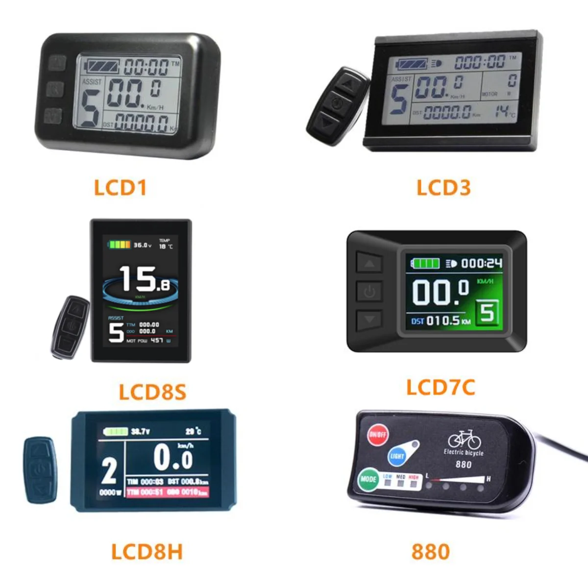 

Управление KT для дисплея, дисплеи KT, дисплей для электрического велосипеда 880/LCD1/LCD3 LCD8S/LCD8H