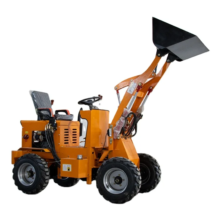 Top Use Loader Track Electric Diesel Mini Loader Wheel Front End Machine for