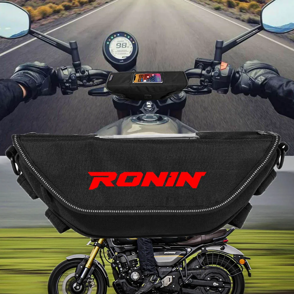 

For TVS RONIN ronin Ronin Motorcycle accessory Waterproof And Dustproof Handlebar Storage Bag navigation bag