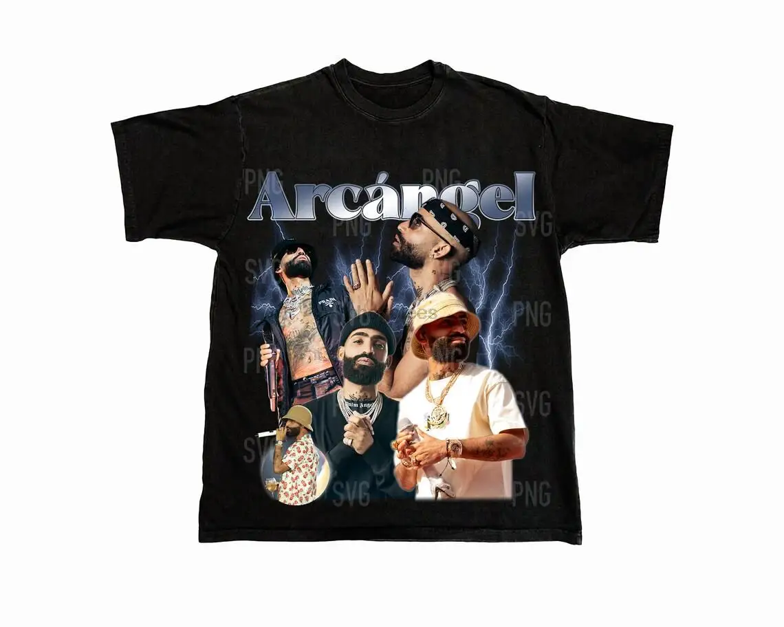 Arcangel Png  Ready to print printable design hiphop artist 90s rapper rap tee design 300 dpi Active