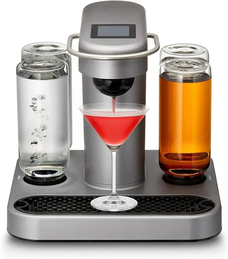 Premium Cocktail and Beverage Machine, Push-Button Simplicity, Easy to Clean Design, Home Bar