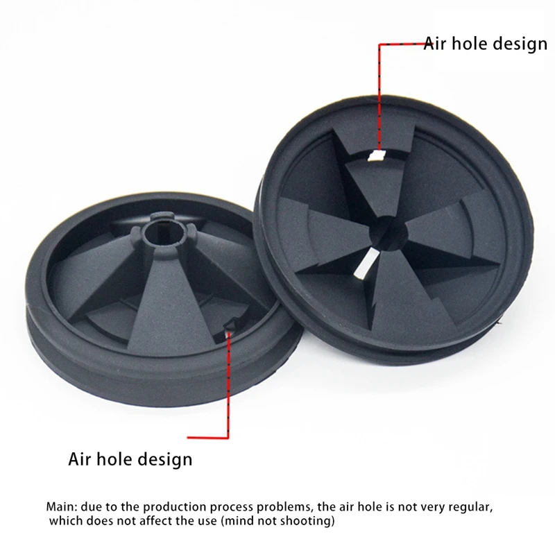 Top deals 2 stuks siliconen afvalverwijderaar anti spatten deksel 87mm buitendiameter geschikt voor insinkerator voedsel afval wegdoseer