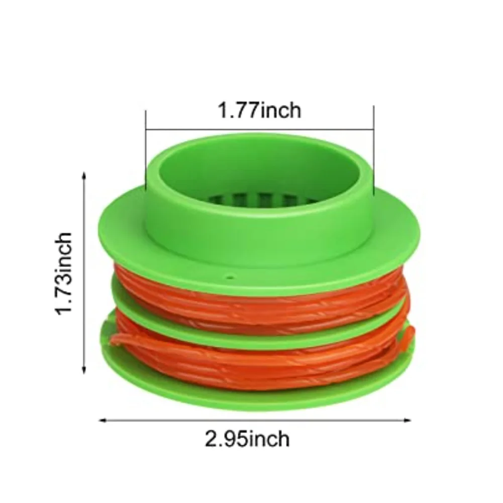 For EGO POWER 56V Pre-wound Trimmer Head AS1300 Trimmer Spool 0.095 Diameter Customer Satisfaction Guarantee Trimmer Spool