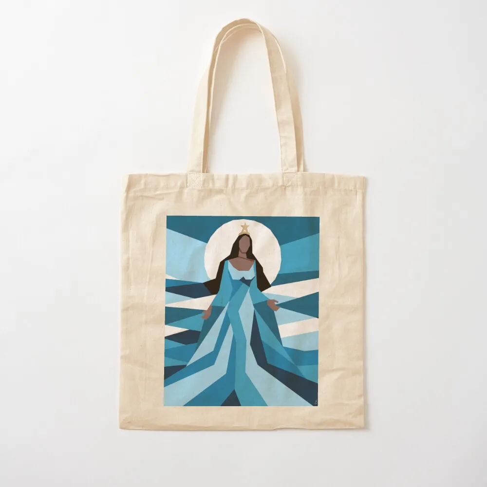 Iemanj?? a Rainha do Mar Tote Bag tote bag canvas Gift bags Gift bag shopping cart bags
