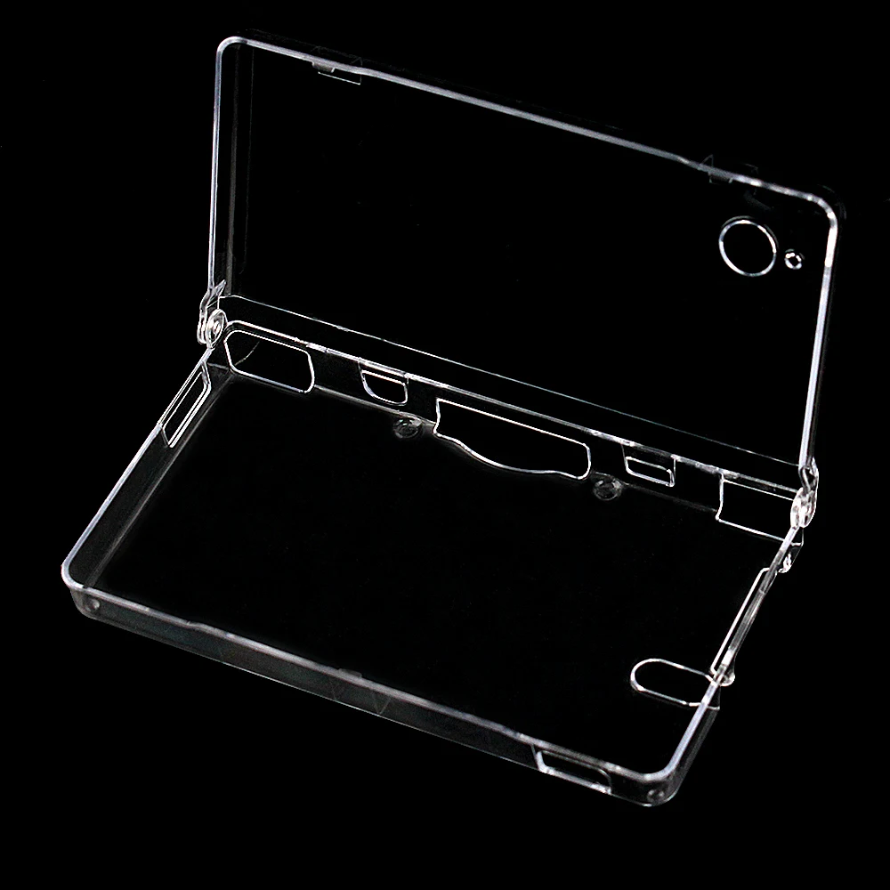 Custodia rigida in cristallo OSTENT custodia protettiva in pelle trasparente per Nintendo DSi NDSi custodia trasparente accessori per giochi