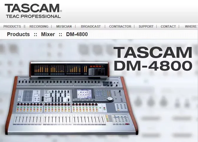 Nuovo display LCD compatibile per console Tascam DM4800 DM-4800