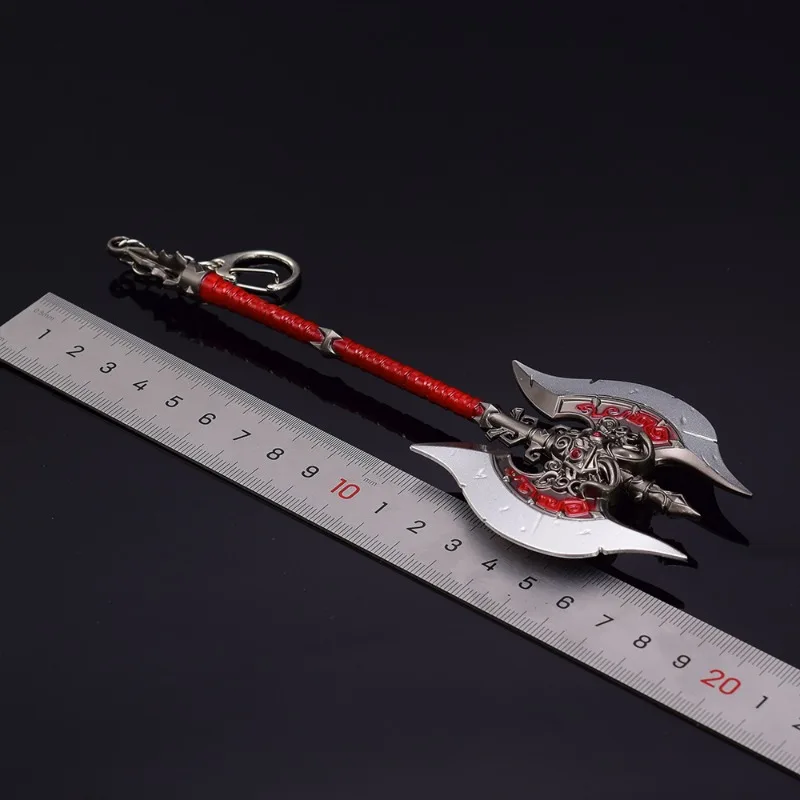 Nieuwe 18 cm Mir 2 Game Randapparatuur Vagevuurbijl Weapo Model Speelgoed Decoratie Decoratie Ornamenten Collectie Ambachten Verjaardagscadeautjes