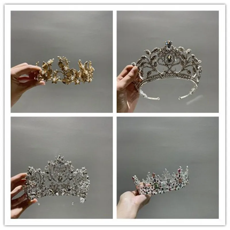 Lowest Price! Flawless Crown With Minor Flaws, But Don't Influence Wearing, Make An Inventory of The Stock Wedding Accessory