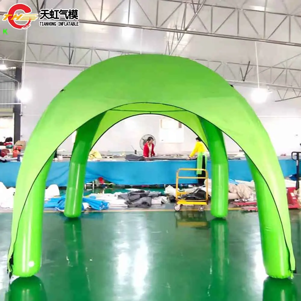 

Custom Made Air Tight Inflatable Spider Tent Commercial Advertising Inflatable Lawn Tent with Air Pump