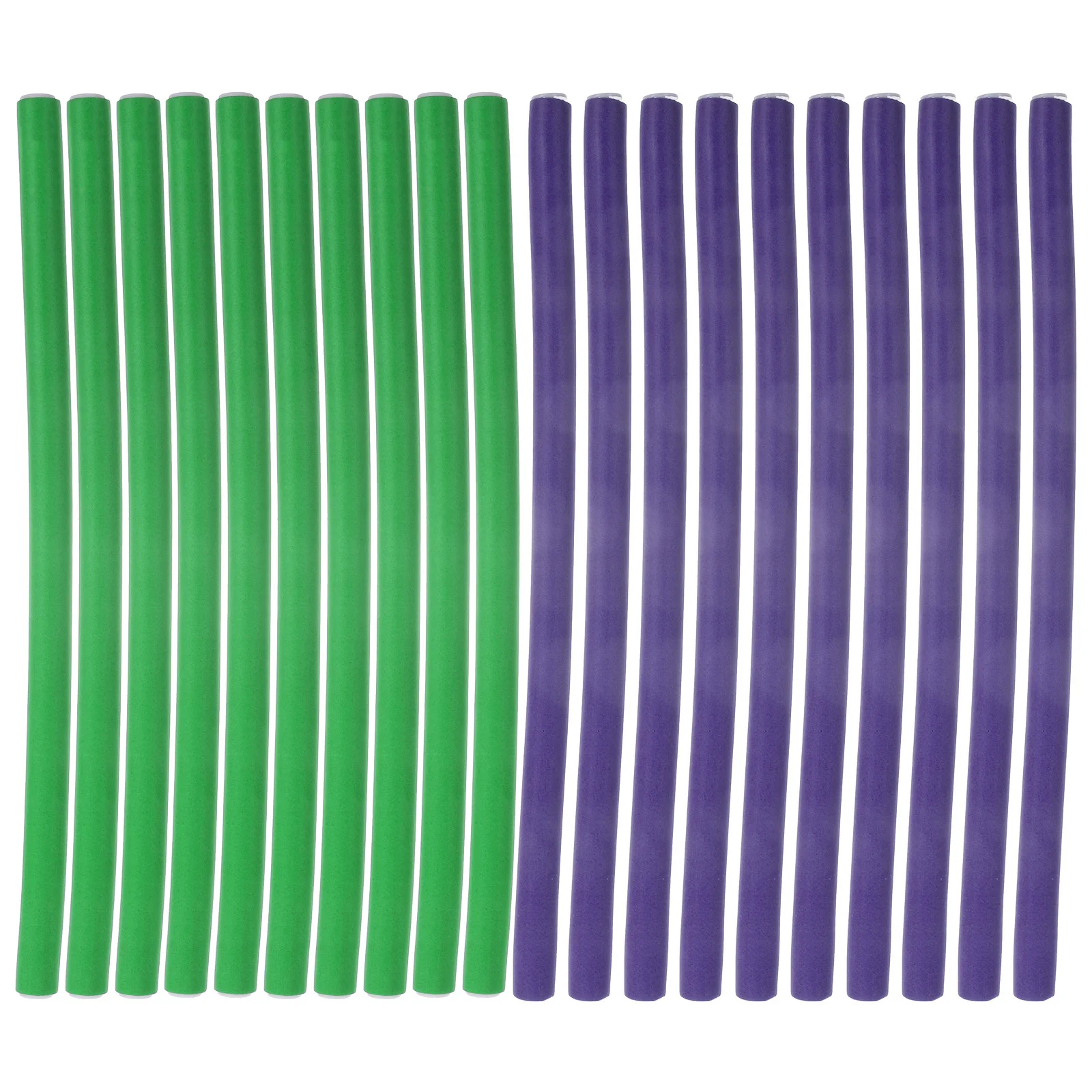 

2Packs Heatless Curling Rods Hair Curlers for Women Soft Silk-Like Foam Rollers for Long Medium Short Hair No Heat Damage