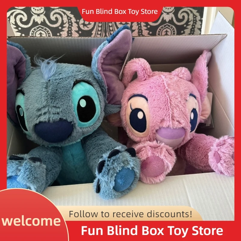 30/45/60/80 سنتيمتر ديزني حجم كبير ليلو و غرزة محشوة ألعاب من نسيج مخملي غرزة دمية لينة Kawaii غرفة ديكور وسادة اللعب فتاة Kawaii هدية