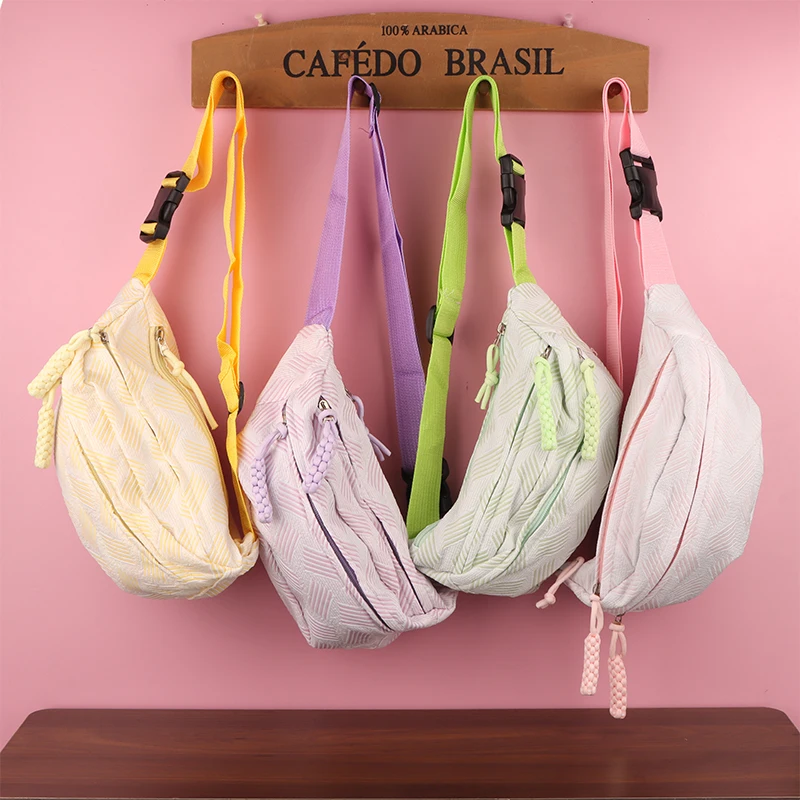 

Cute Lightweight Crossbody Waist Bag, Japanese Ins, American Style Outing, Versatile Small Bag, Women's Forest Small Chest Bag