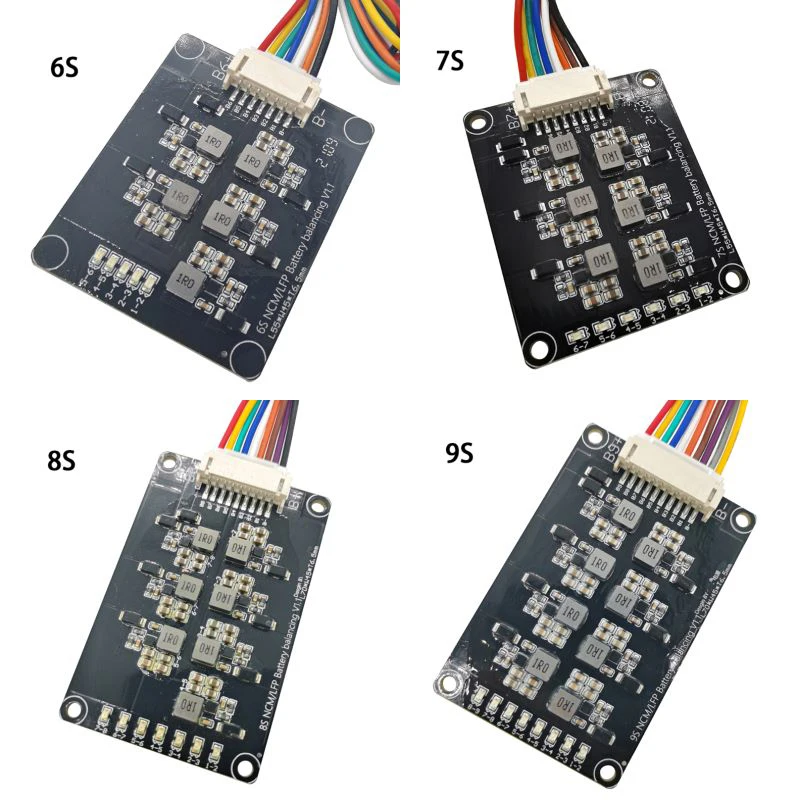 Hurtownie 1.2A 2S-17S wysoki prąd moduł korektora Li-Ion Lifepo4 bateria litowa aktywny Balancer transferu energii Bms