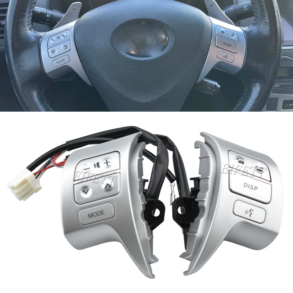 Multifunction Bluetooth Steering Wheel Audio Control Switch 84250-02240 8425002240 For Toyota Corolla XEI EX Fielder 2010 -2014