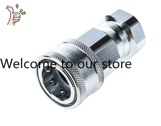 Parker Female Hydraulic Quick Coupling 6603-4-4, 35 MPa Max Operating Pressure, 1/4 In Thread