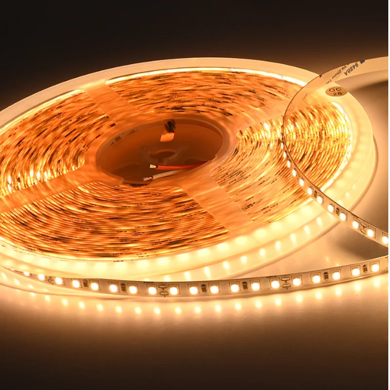 DC24V 10m 15m 20m Long Roll Strip Flexible Ribbon 3000k 4000k 6000k  Engineer Facotry Corridor Wall Floor Ceilling Market Light