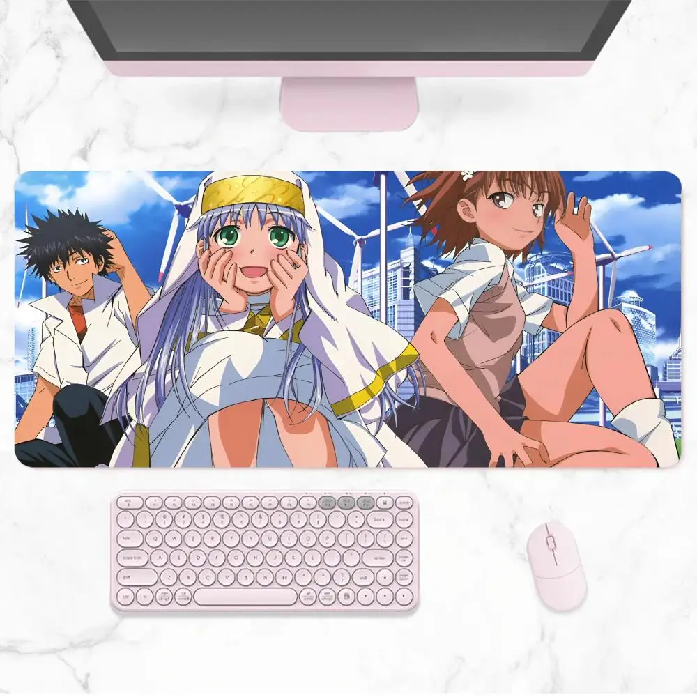 Anime A Certain Magical Index Mouse Pad Anime Game Mouse Pad Computer Desk Pad Office Carpet Laptop Mouse Pad