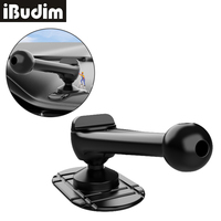 Car Cell Phone Holder Base 17mm Ball Head Base for Car Dashboard Phone Mount 360° Rotation  Car Phone Bracket Accessories