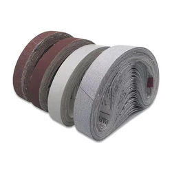 20pcs Sanding Belt 533*30mm 40-1500 Grit Aluminium Oxide Sander Grinder Belt Dremel Accessories for Polishing Grinding