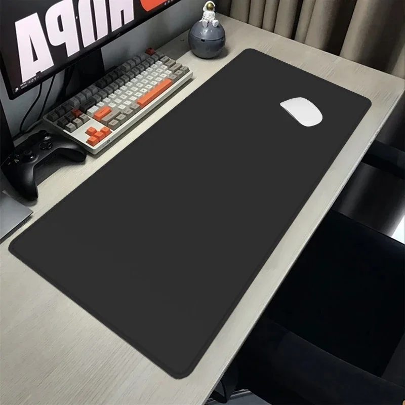 Black Gaming Mouse Pads Computer Gaming Accessories Desktop Mouse Endless Player Office Accessories Computer Large Desk Mats