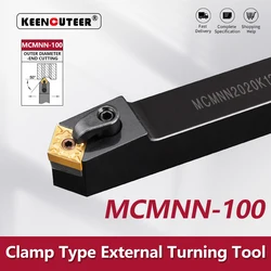 MCMNN2020-100 MCMNN2525M12/16-100 MCMNN3232-100 External Turning Tool MCMNN Lathe Bar Turning Holder CNC Cutting Tool Cutter Bar