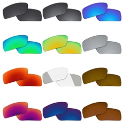OOWLIT Polarized Replacement Lenses for Oakley Gascan OO9014 - 60mm Sunglasses - Multi Color