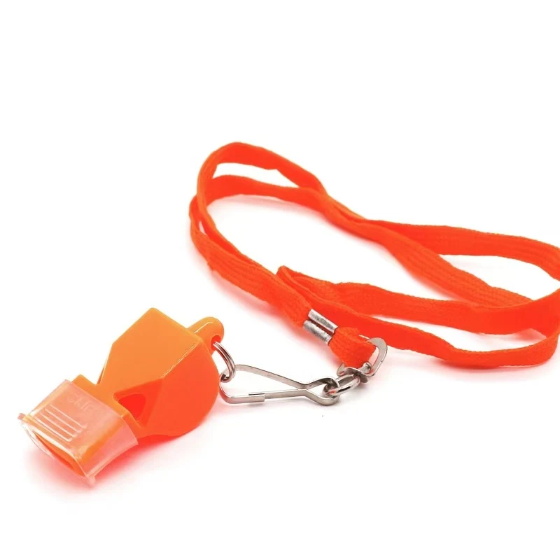 Promotion!!!15 Colours Referee Whistle, Emergency Life Saving Whistle With Lanyard And CMG