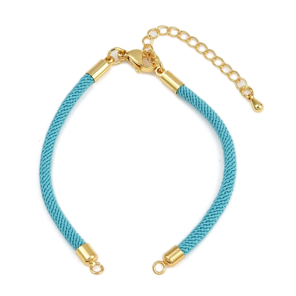PandaHall 20-teiliges Nylon-Armband-Set, umweltfreundliche Messingbeschläge mit Karabinerverschlüssen für die Herstellung von DIY-Schmuckarmbändern – Detail 29