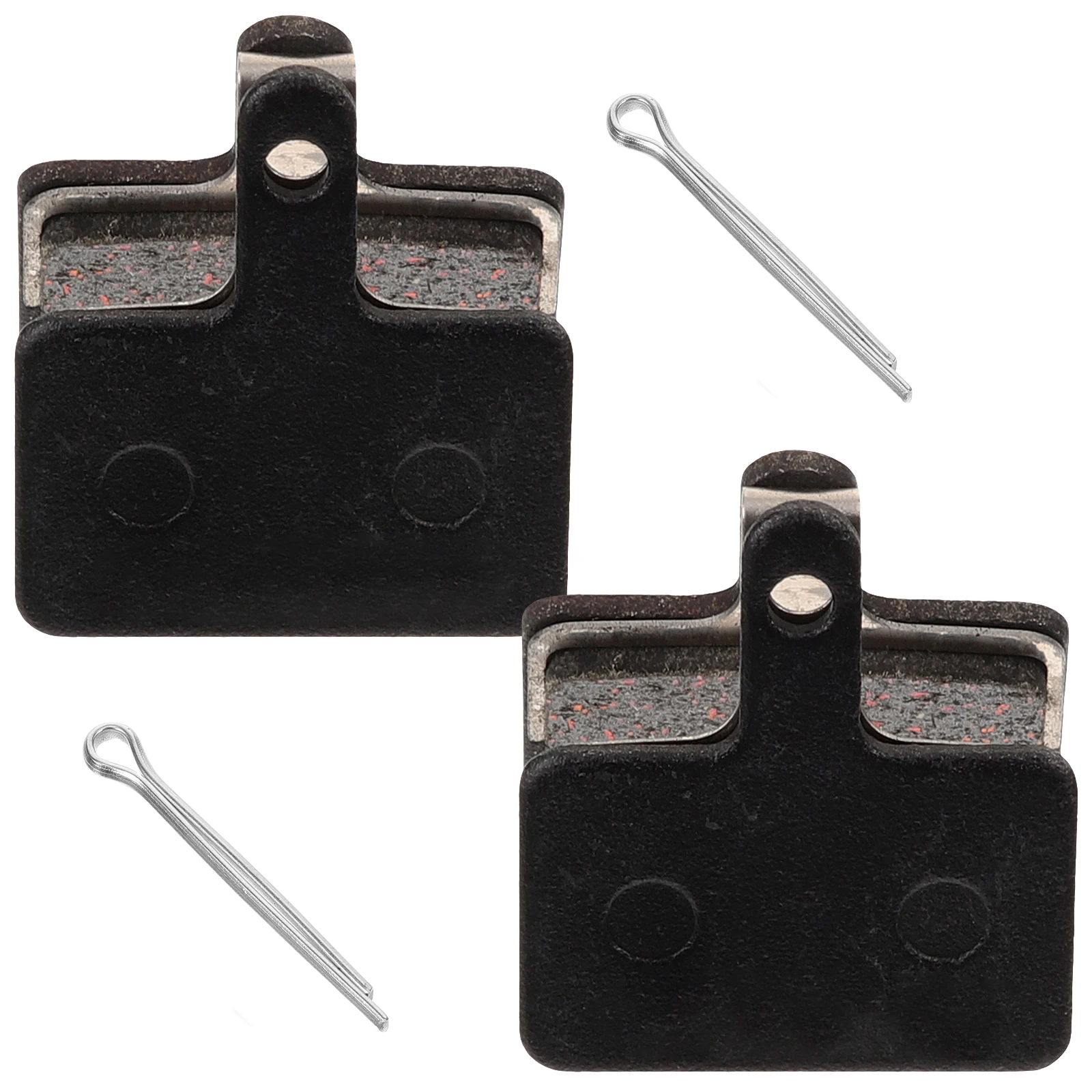 

1 Set Bike Disc Brake Pads Resin Material Long Lasting Wear Resistance Heat Dissipation Quick Install Smooth Braking Cycling