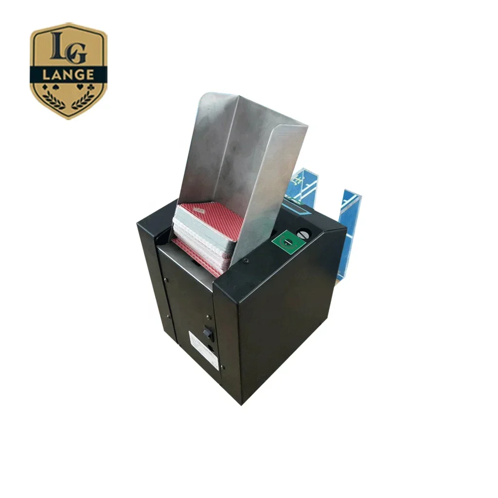 Newly Upgraded 8 Decks Automatic Card Shuffling Machine Texas Poker Playing Cards Counter