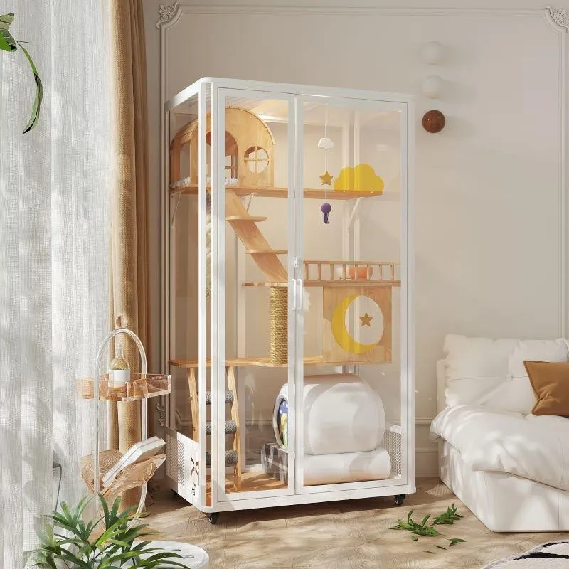 

Высокое качество, экологически чистый, роскошный, современный, однотонный, многослойный, для кошачьего кондоминирования, легкий стальной каркас, деревянная кнопка с кнопкой, всесезонная, несколько кошек