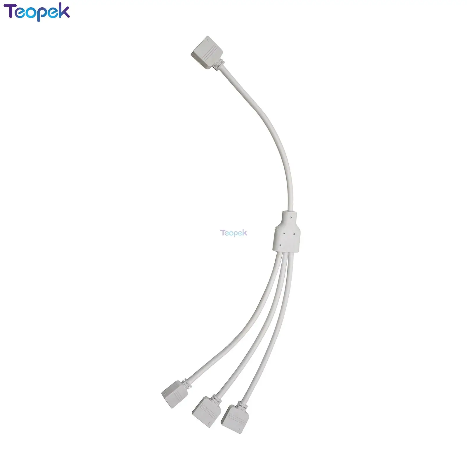 Conector divisor RGBCCT de 6 pines, Cable de extensión hembra de 1 a 2, 1 a 3, 1 a 4 para tira Led RGB + CCT, distancia de Pin de 2,0mm