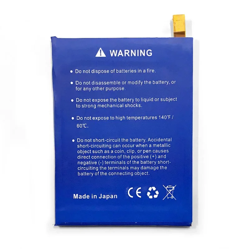 Replacement Battery for Sony Xperia Xz F8331 F8332 Dual Lis1632erpc 5300mah Phone 4550mah