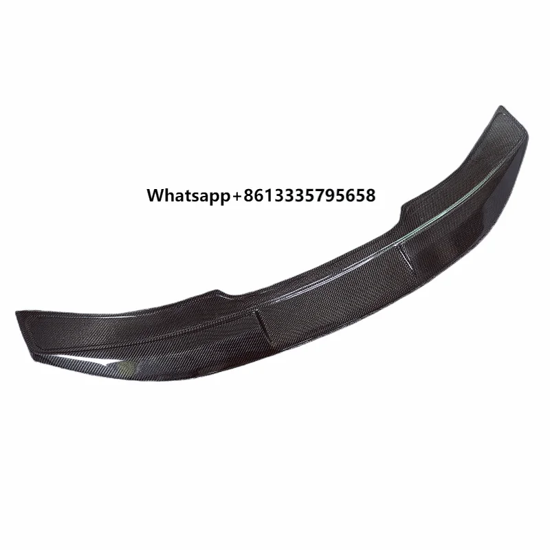 

High Quality Carbon Fiber V-style Rear Spoiler for Ferrari 488 GTB Spider Body Kit Front Bumper Edge Side Skirts Rear Diffuser