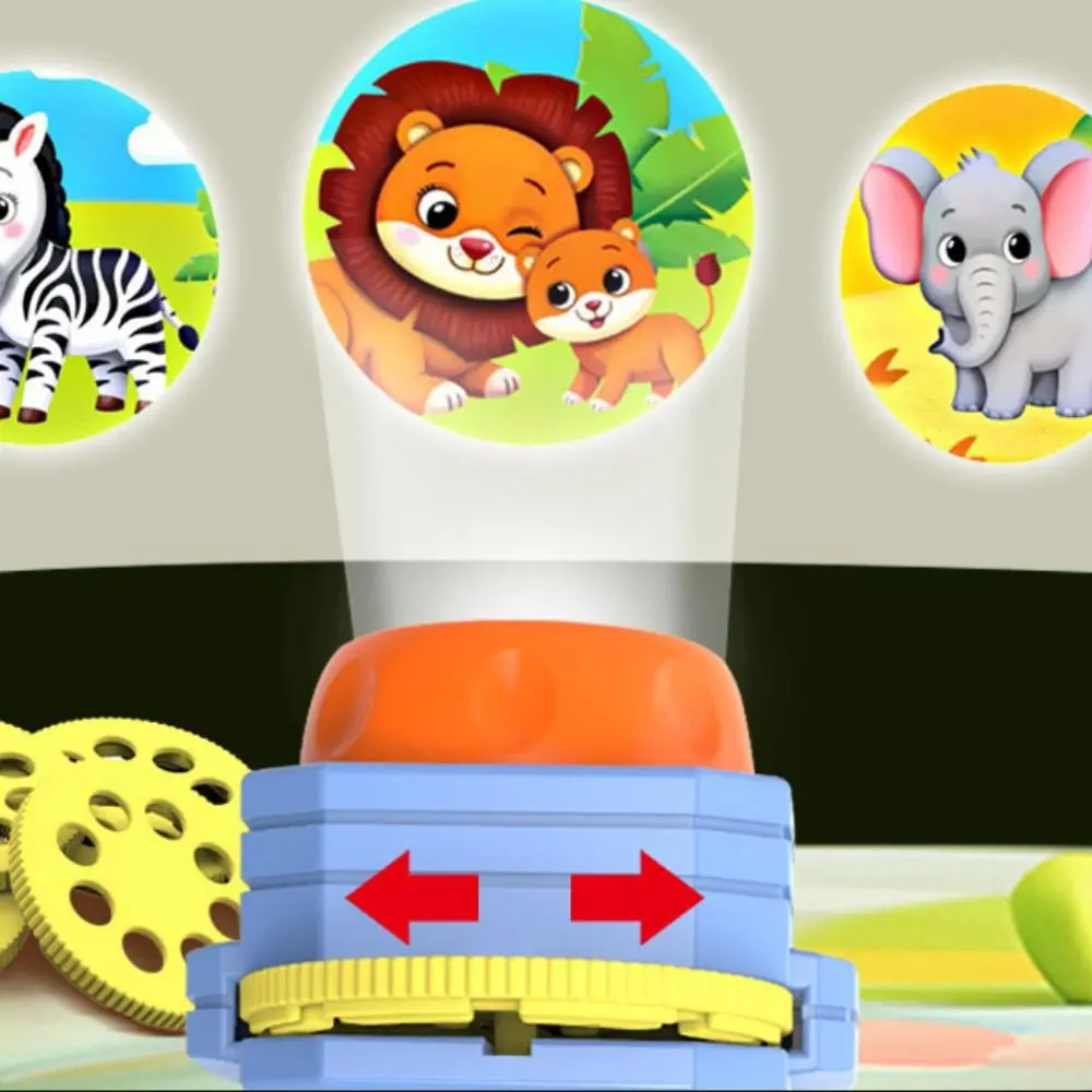 

24-узоры детский фонарь для проектора, раннее образование, обучение логическому мышлению, мультяшный фонарик, проекционная лампа для познания