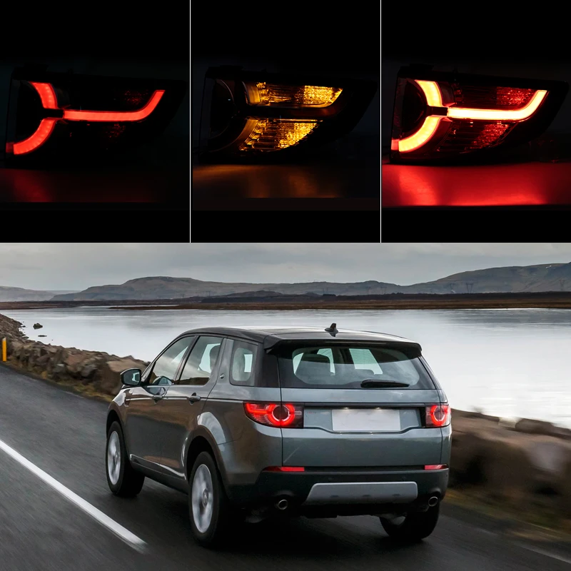 LED Tail Light for Land Rover Discovery Sport 2015 2016 2017 2018 2019 Car Rear Bumper Brake Light Tail Lamp LR079576 LR060901