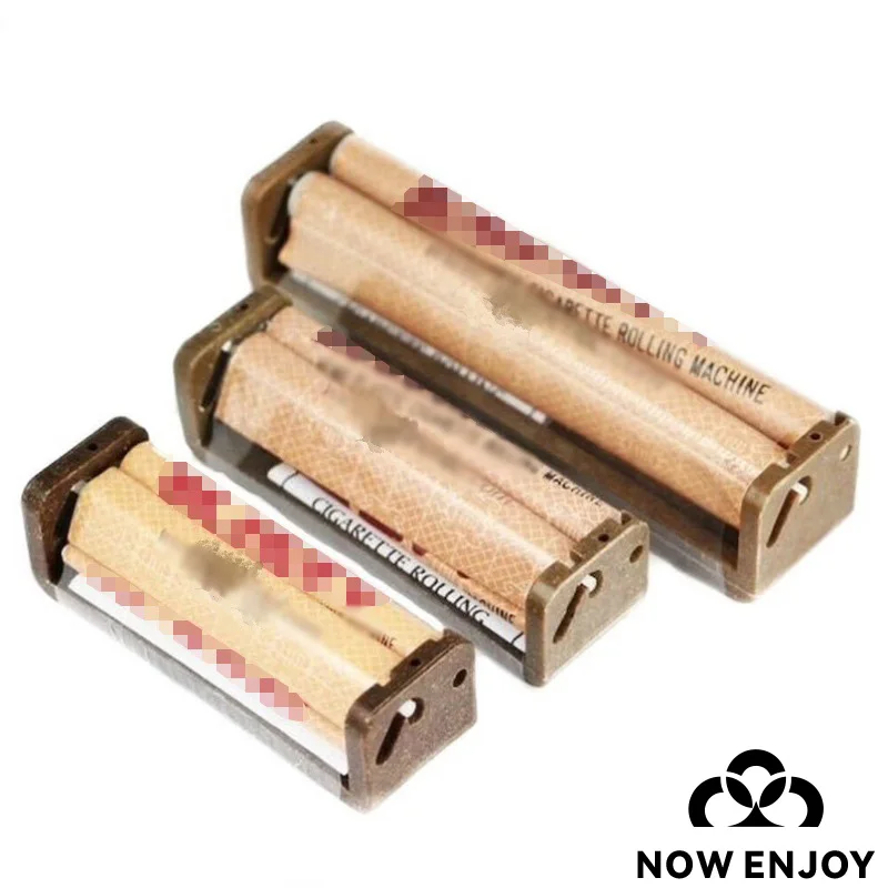 NOW ENJOY Hot-sell Degradable Manual Tobacco Herb Roller Cone Rolling Machine 110mm/70mm Portable Cigarette Holder