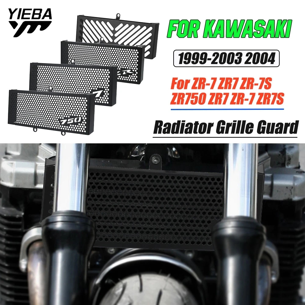 

Motocycle Radiator Grille Cover Water Tank Guard Protection FOR Kawasaki ZR-7 ZR7 ZR-7S ZR750 ZR7 ZR-7 ZR7S 1999 -2002 2003 2004