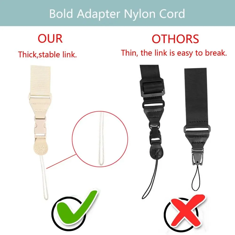 Portable Adjustable Shoulder Strap Nylon Replacement Neck Lanyard Removable Tablet Case Camera Strap Crossbody Laptop Bag