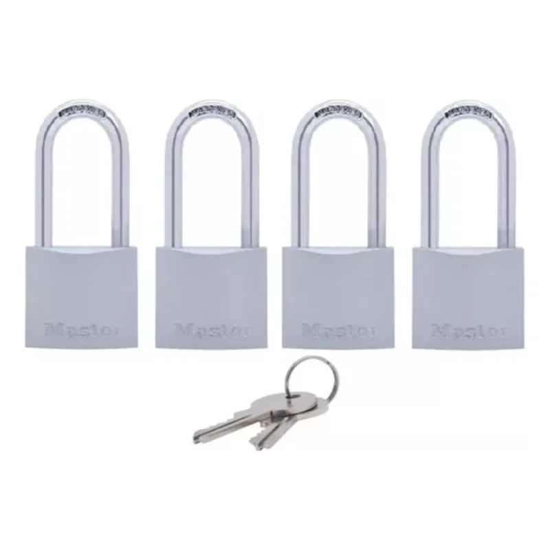 

4 sets of lock long hook main lock 740ESPQLF silver safety hardware lock