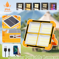 Solar Camping Lights Portable Lantern Waterproof SMD Rechargeable Outdoor Hanging Lights Fill Light Work Maintenance Lighting