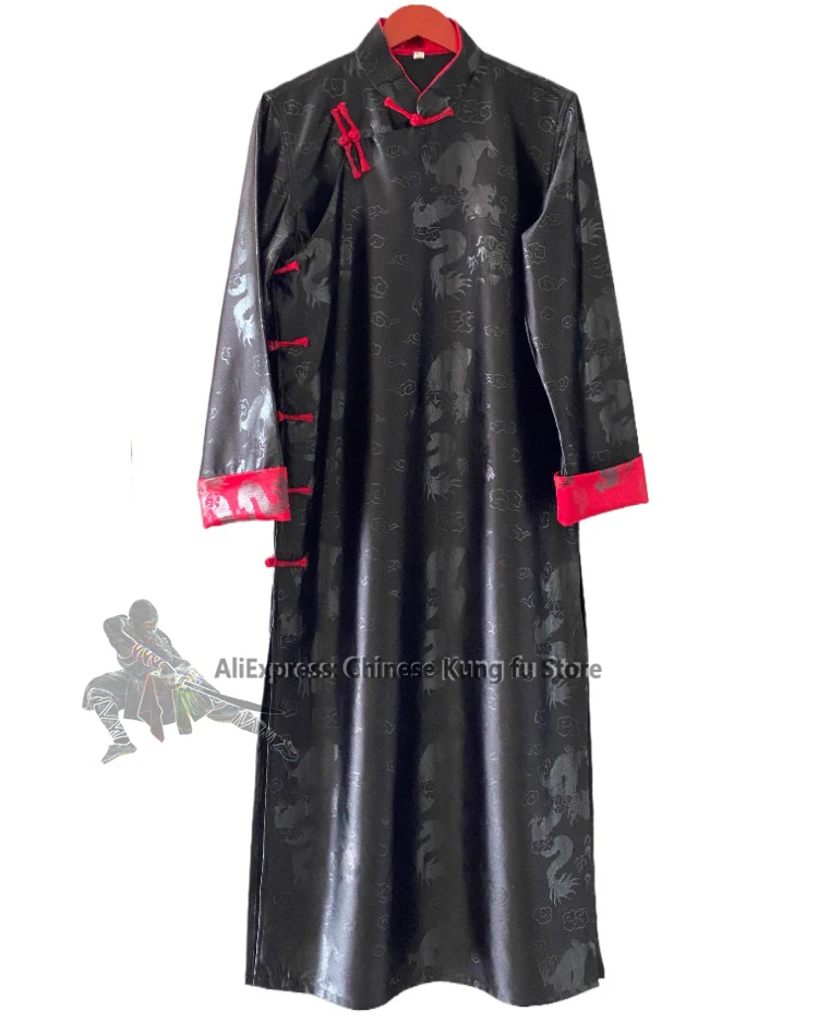 

Высокое качество атласный мужской костюм Wing Chun IP Wudang Shaolin халаты кунг-фу тай-чи униформа