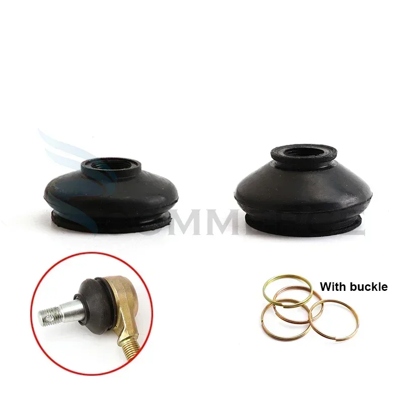 

4 Pcs Ball Joint Protection Rubber With Buckle,Ball Joint Dust Cover,Motorcycle Acessoires,For ATV UTV SSV Go Kart Quad Parts