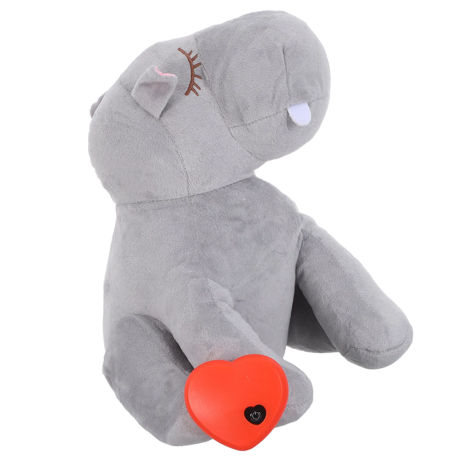 

Heartbeat Puppy Stuffed Animal Soft Material Dog Anxiety Relief Calming Aid Cat Soothing Companion for Stress Separation Anxiety