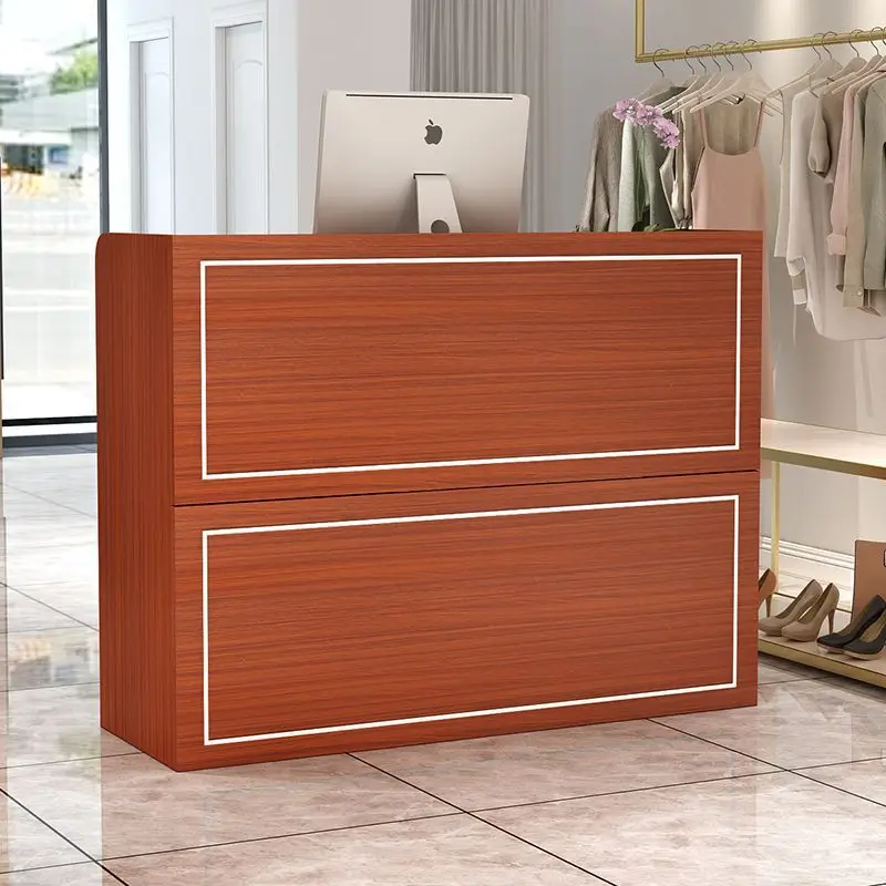 

az-Front Desk Display case Beauty Studio Reception Desk Salon Reception Desk eclectic@