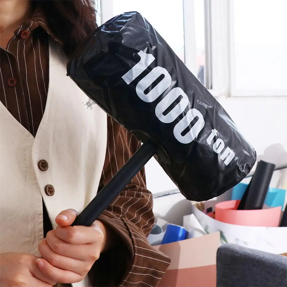 Party Supplies Parent-child  Large Thousand-ton Hammer Inflatable Balloon 1000T  Inflatable Hammer Pool Party Accessory