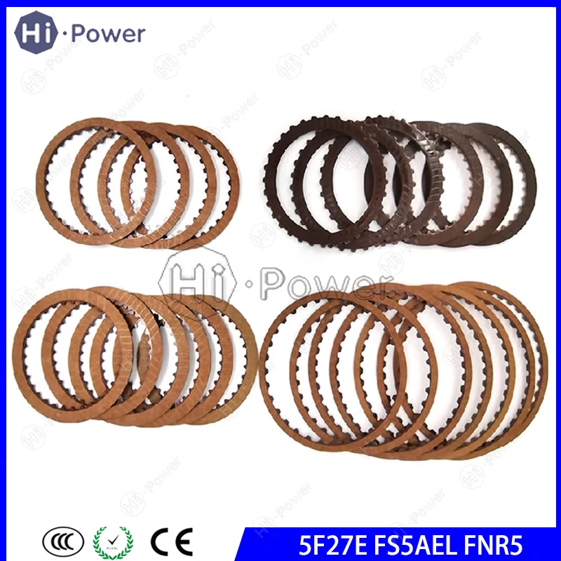 5F27E FS5AEL FNR5 Auto Transmission Friction Plate Disc Kit For FORD MAZDA Gearbox Clutch Plate