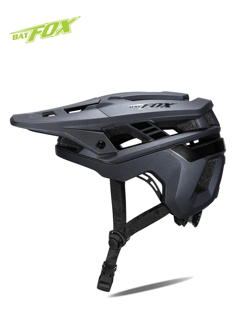 BATFOX 2025 Premium MTB-Fahrradhelm, leicht, bequem, zum Radfahren, herausnehmbare Polsterung, sichere Halteung, Belüftung, Fahrradhelme – Detail 11