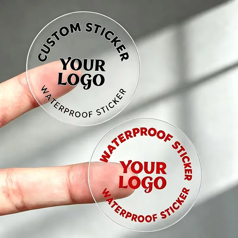 Customizable Stickers 100/200 Sheets Various Sizes (3.0-8.99 Cm) Customizable Labels for Different Occasions Photo/Logo Personal